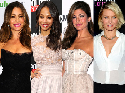 Cameron Diaz, Eva Mendes, Sofia Vergara, Zoe Saldana, ALMA Nominees Cameron Diaz, Eva Mendes, Sofia Vergara, Zoe Saldana, ALMA Nominees
